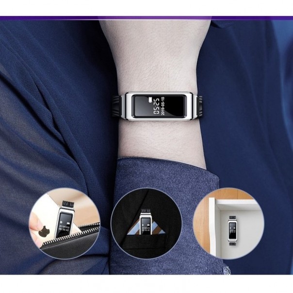 Đồng hồ đeo tay điện tử camera D6 ngụy trang siêu bí mật